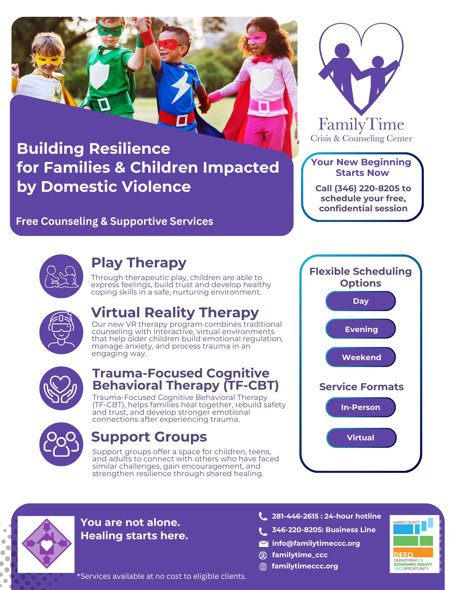 ECR Services Flyers